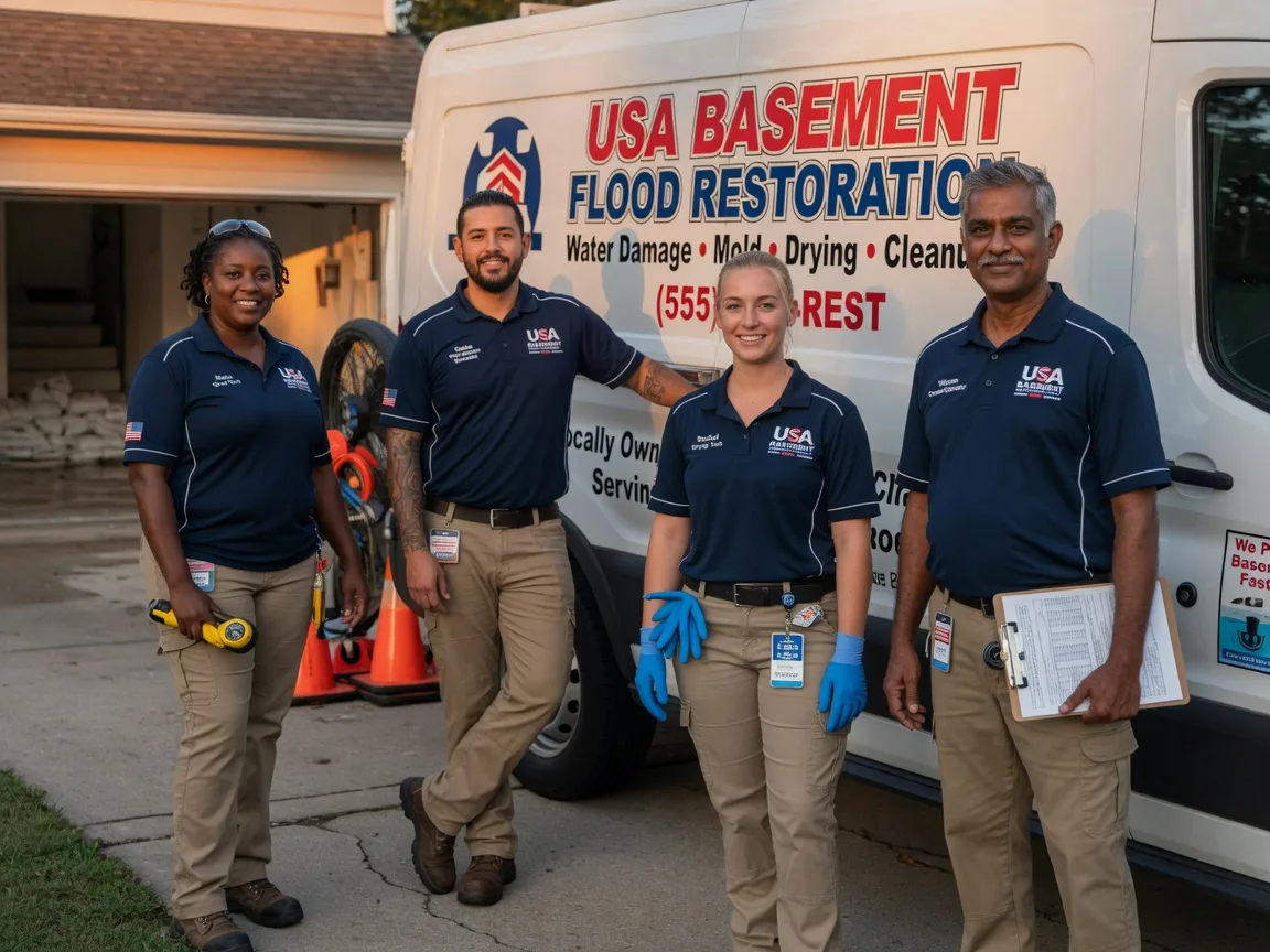 Basement Flood Cleanup company in Overpeck, OH